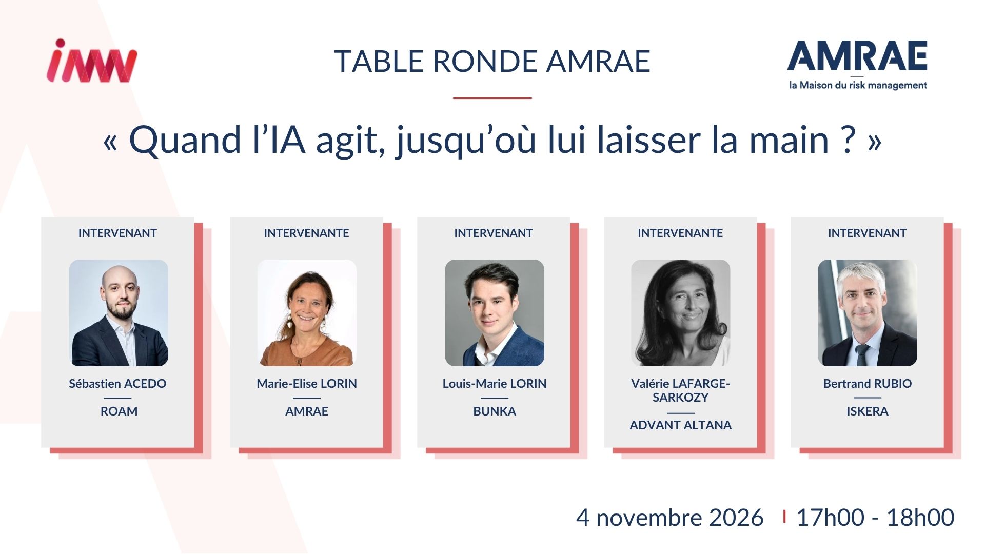 Table ronde Amrae