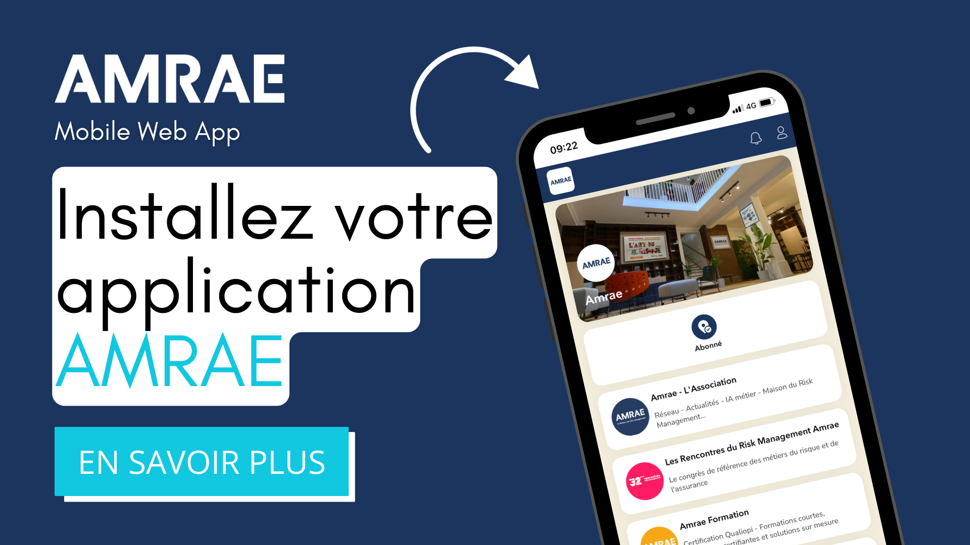 Installez votre application Amrae