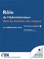 Livre Blanc AMRAE IFA Rôle Administrateur dans la maîtrise des risques