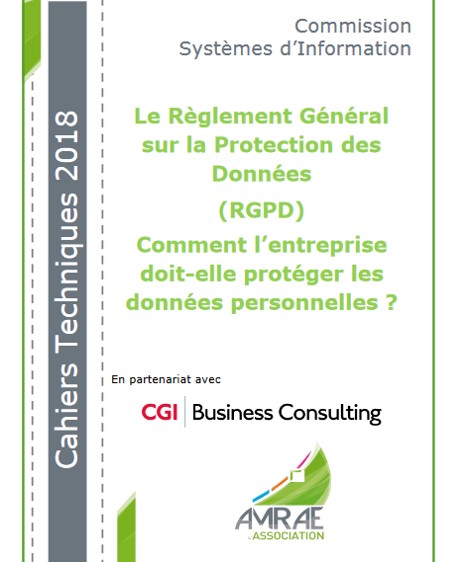 Cahier Technique (RGPD) V2 -Comment l’entreprise doit-elle protéger les données personnelles ? - Juillet 2018 