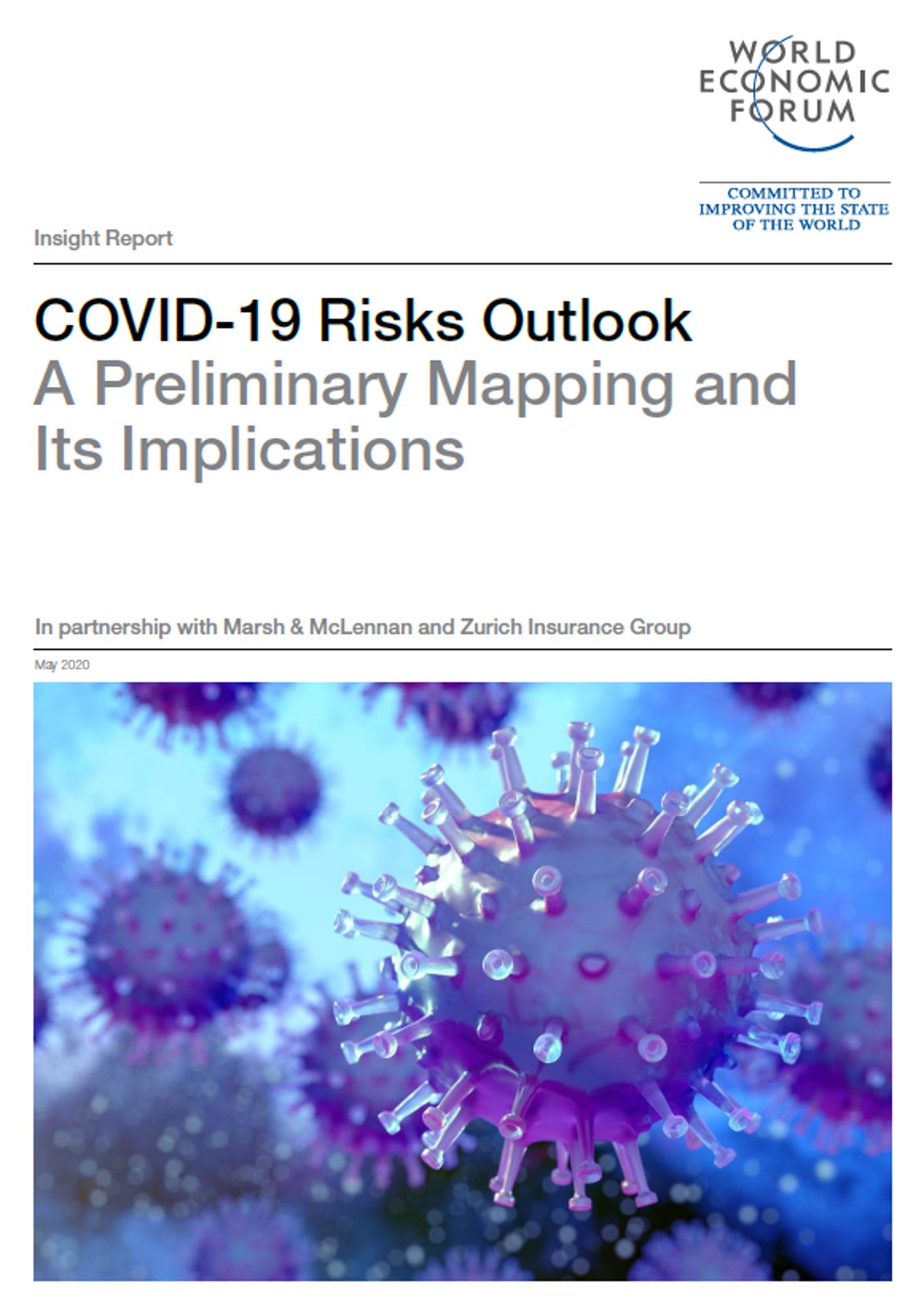 World Economic Forum : Covid 19 Risks Outlook 