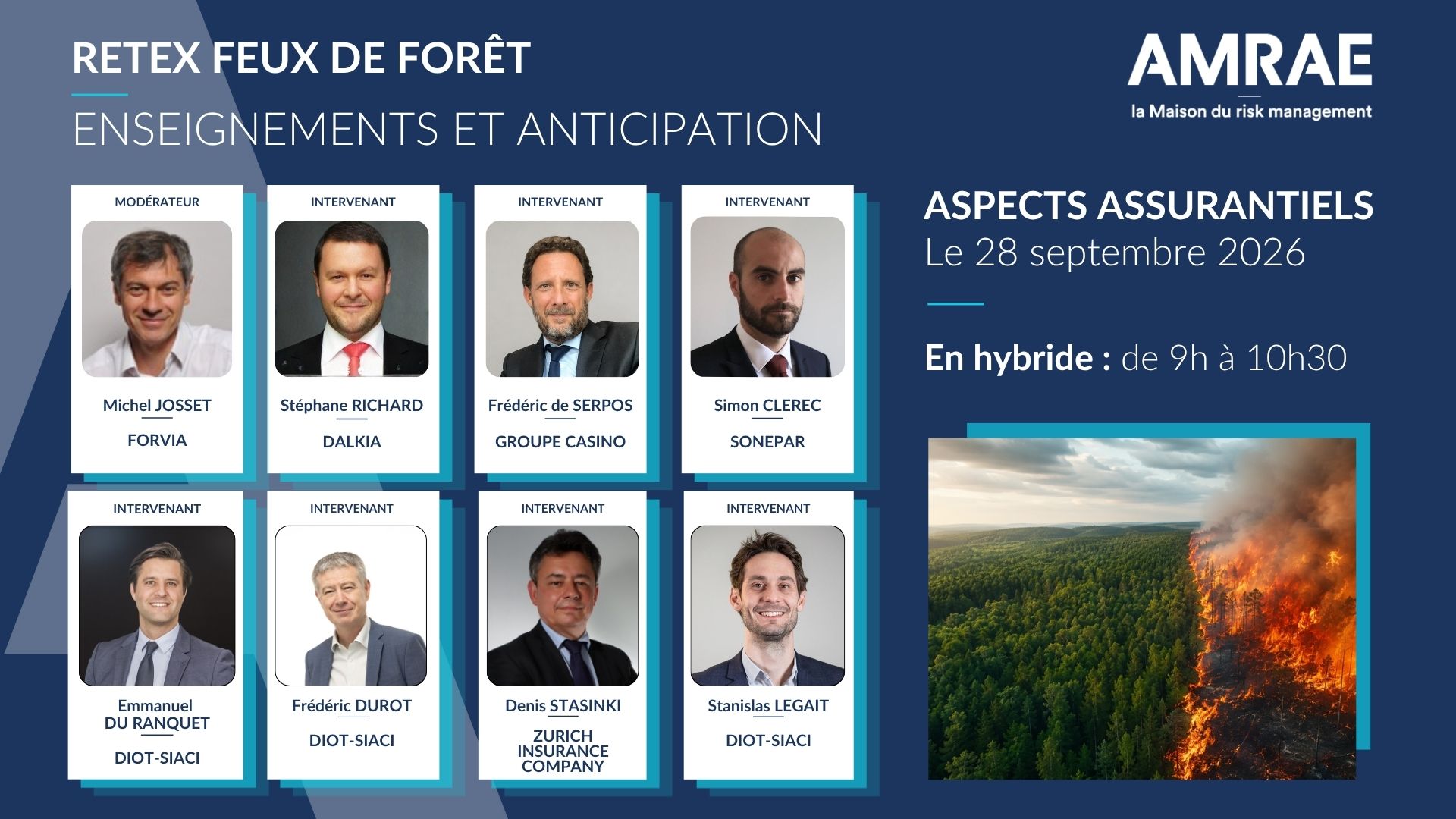 Présentation du RETEX – Feux de forêt du 28 septembre 2026