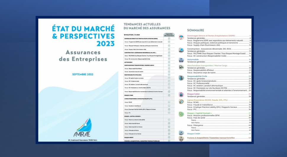 Etat du marché & perspectives 2023 - Assurances des Entreprises