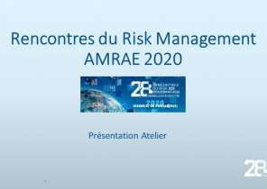 Atelier C2 - La gestion des risques au service de la performance et de la prise de décision - Février 2020