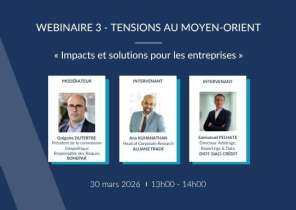 Présentation du Webinaire 3 : Tensions au Moyen-Orient