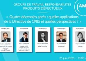 Présentation du GT RC produits défectueux du 25 juin 2026